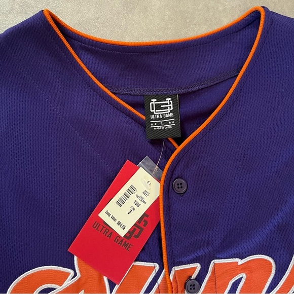 Phoenix Suns Basketball Jersey. MBA. Ultra Game. Large. New. NWT. - Picture 7 of 9